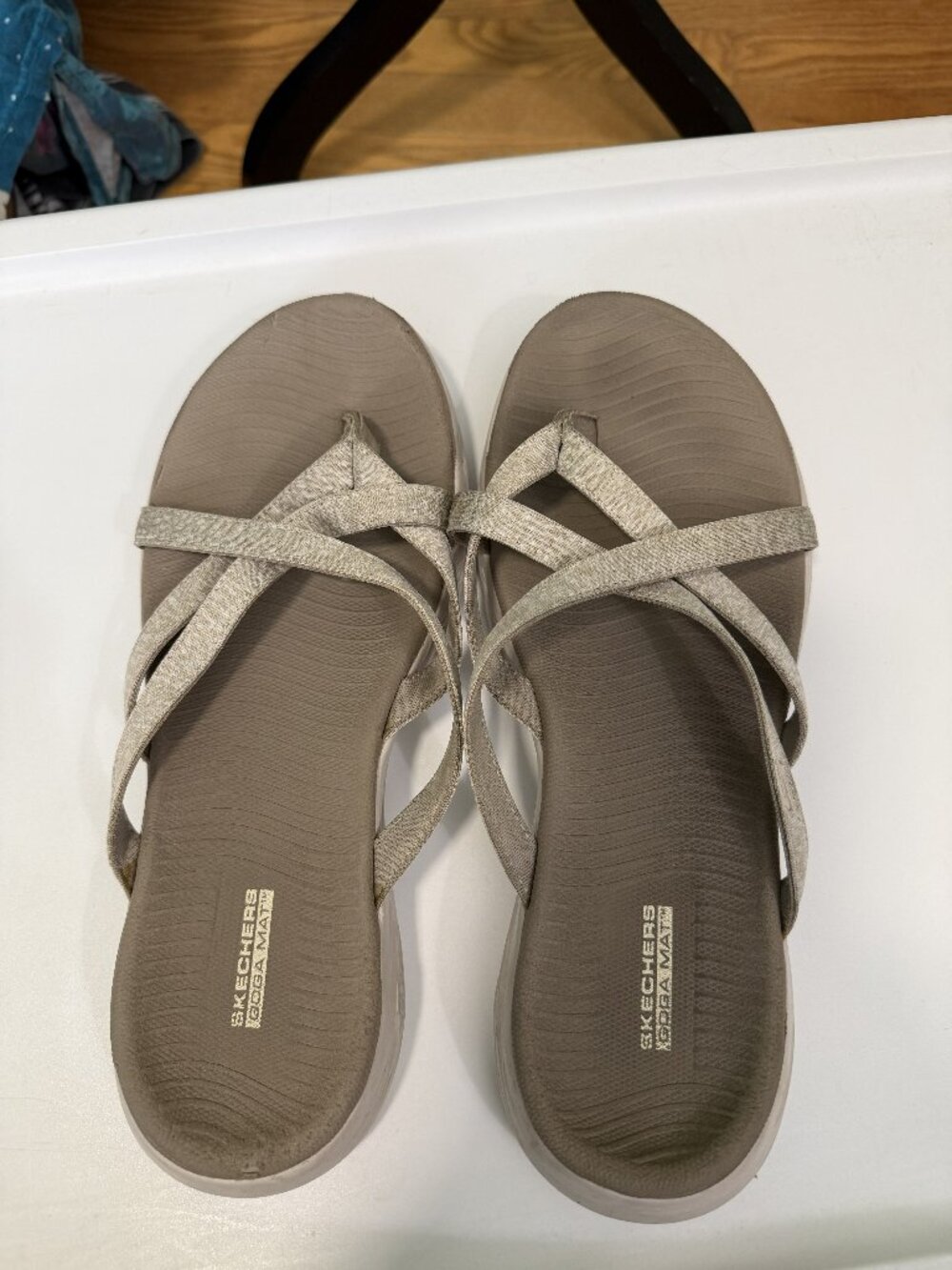 Skechers Goga Mat Sandals Size 10